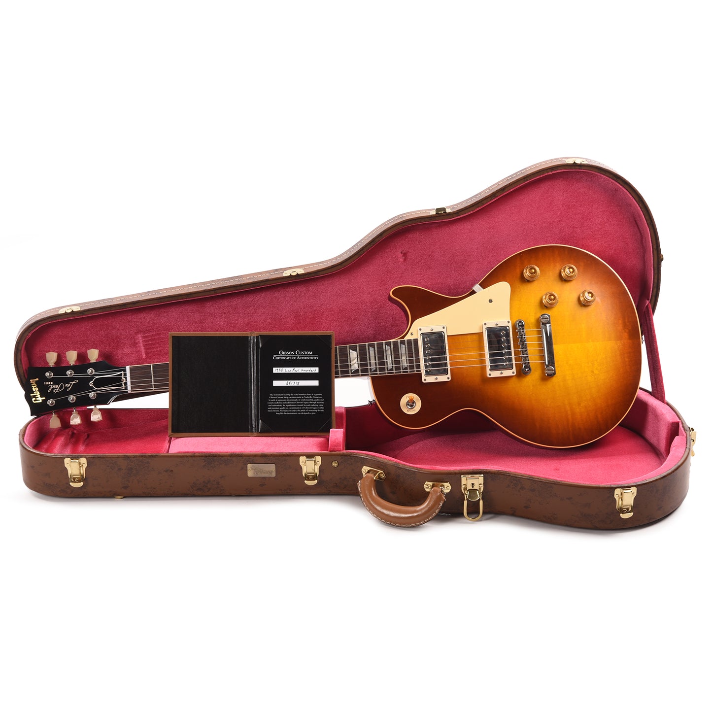 Gibson Custom Shop 1958 Les Paul Standard Reissue Iced Tea Burst VOS