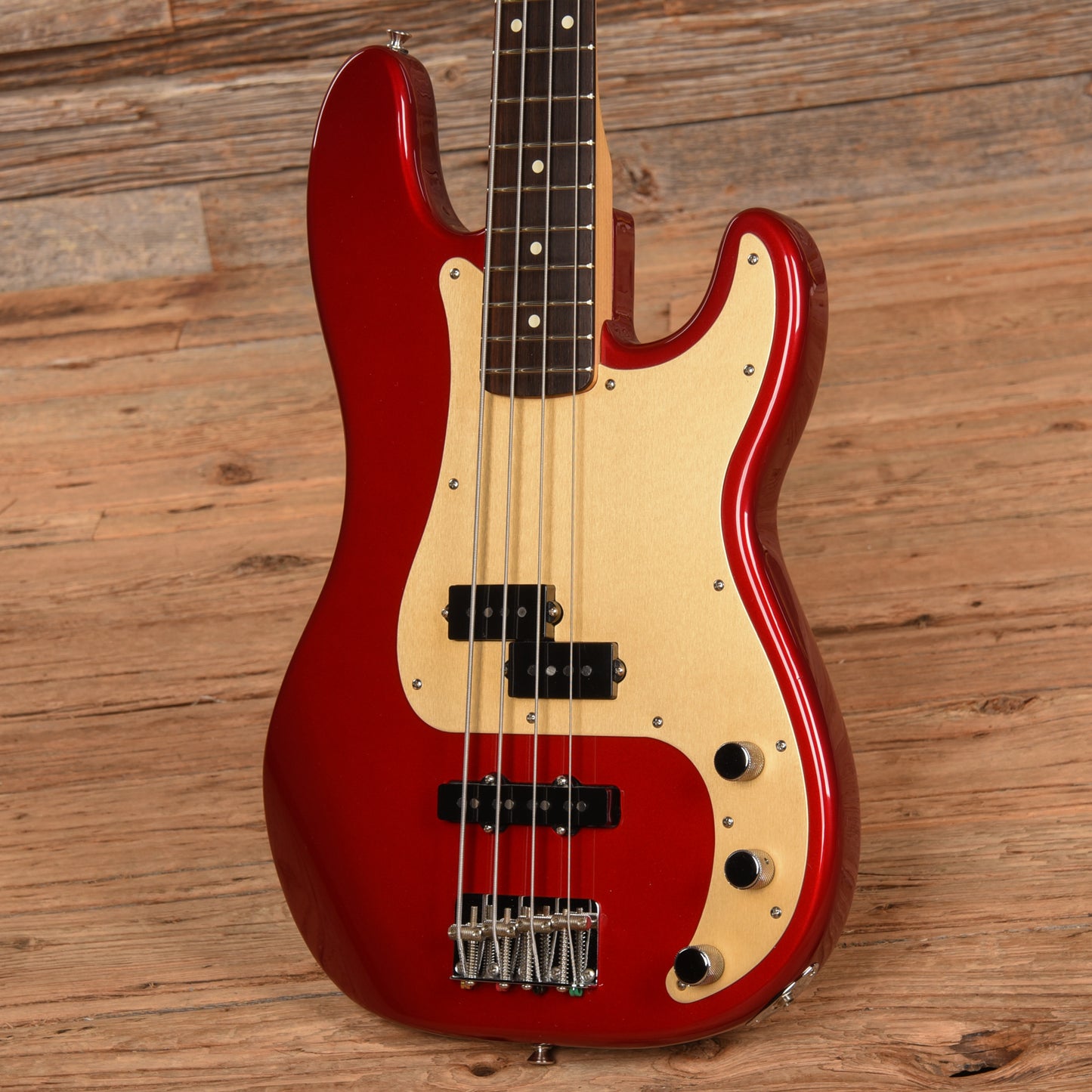 Fender Deluxe Precision Bass Special Candy Apple Red 2002