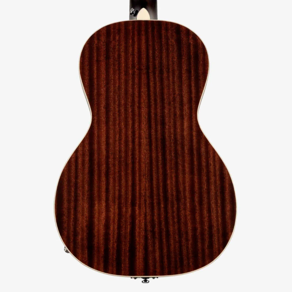 Orangewood Juniper Natural Satin Mahogany Live Rubber Bridge Parlor Acoustic Guitar