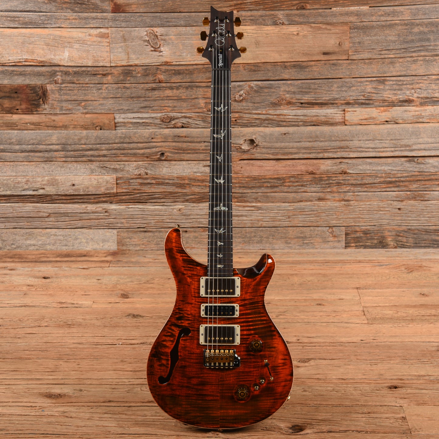 PRS Special 22 Semi-Hollow 10-Top Orange Tiger 2023