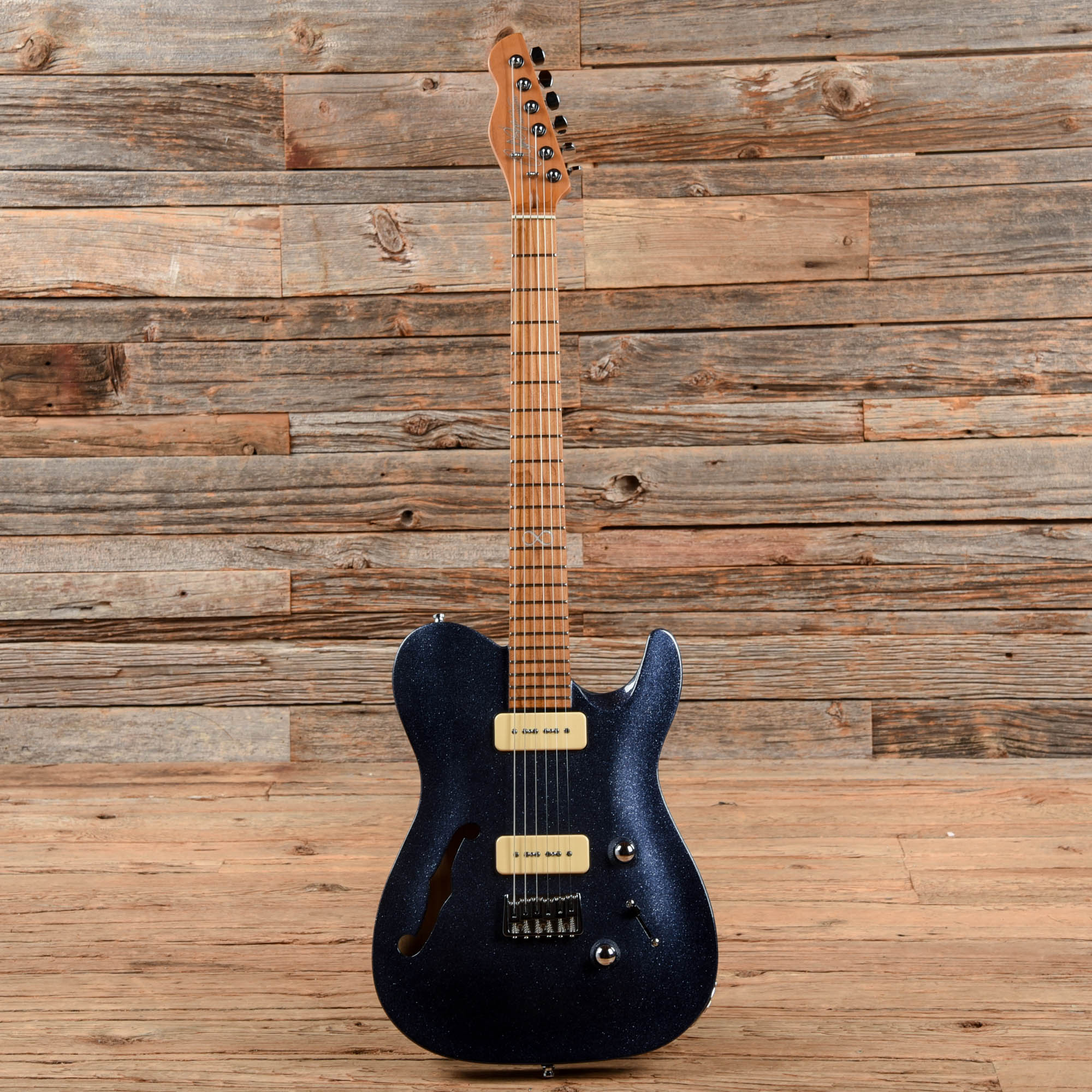 Chapman ML3 Pro Traditional Semi-Hollow Dark Blue Sparkle