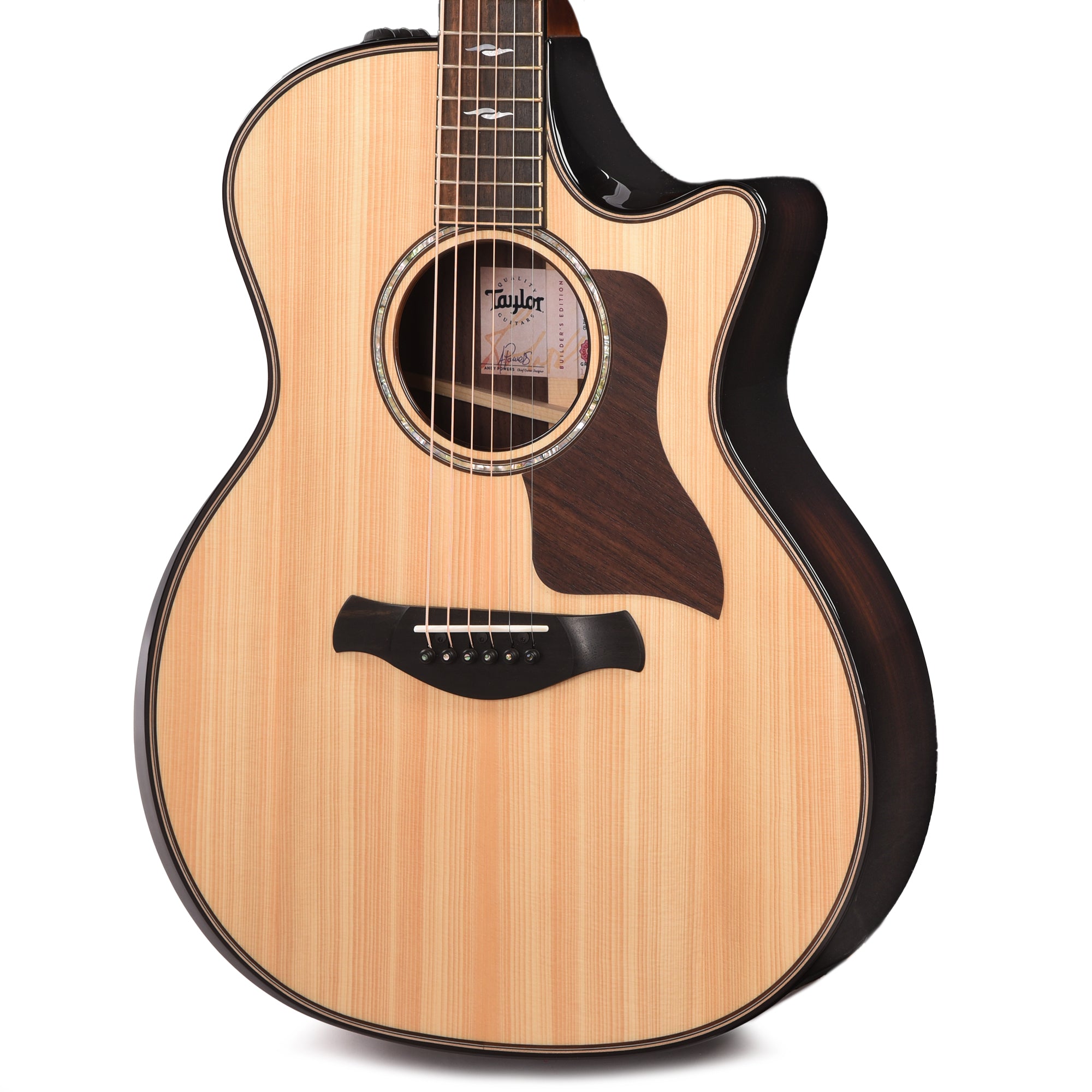 Taylor Builder's Edition 814ce Grand Auditorium Adirondack/Rosewood Natural ES2