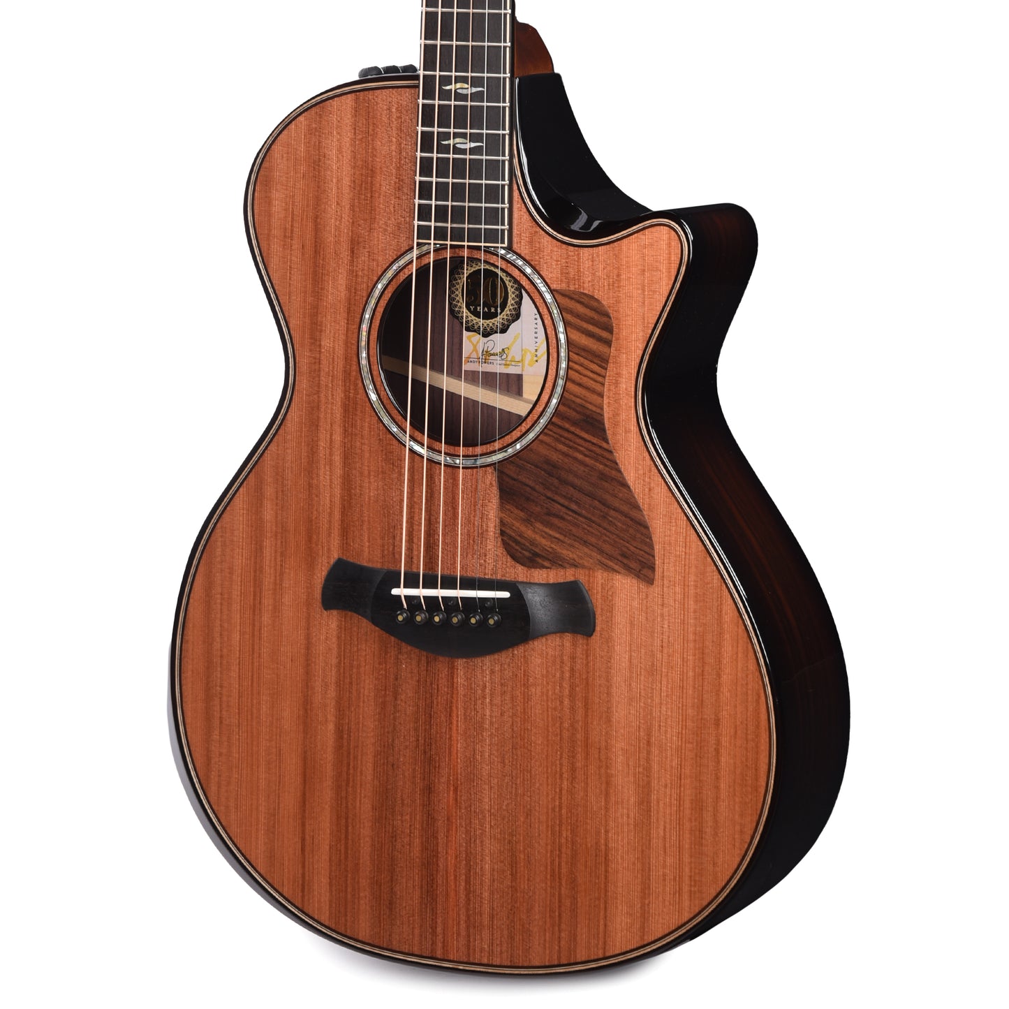 Taylor 50th Anniversary Limited Builder's Edition 812ce Grand Concert Sinker Redwood/Rosewood Natural ES2