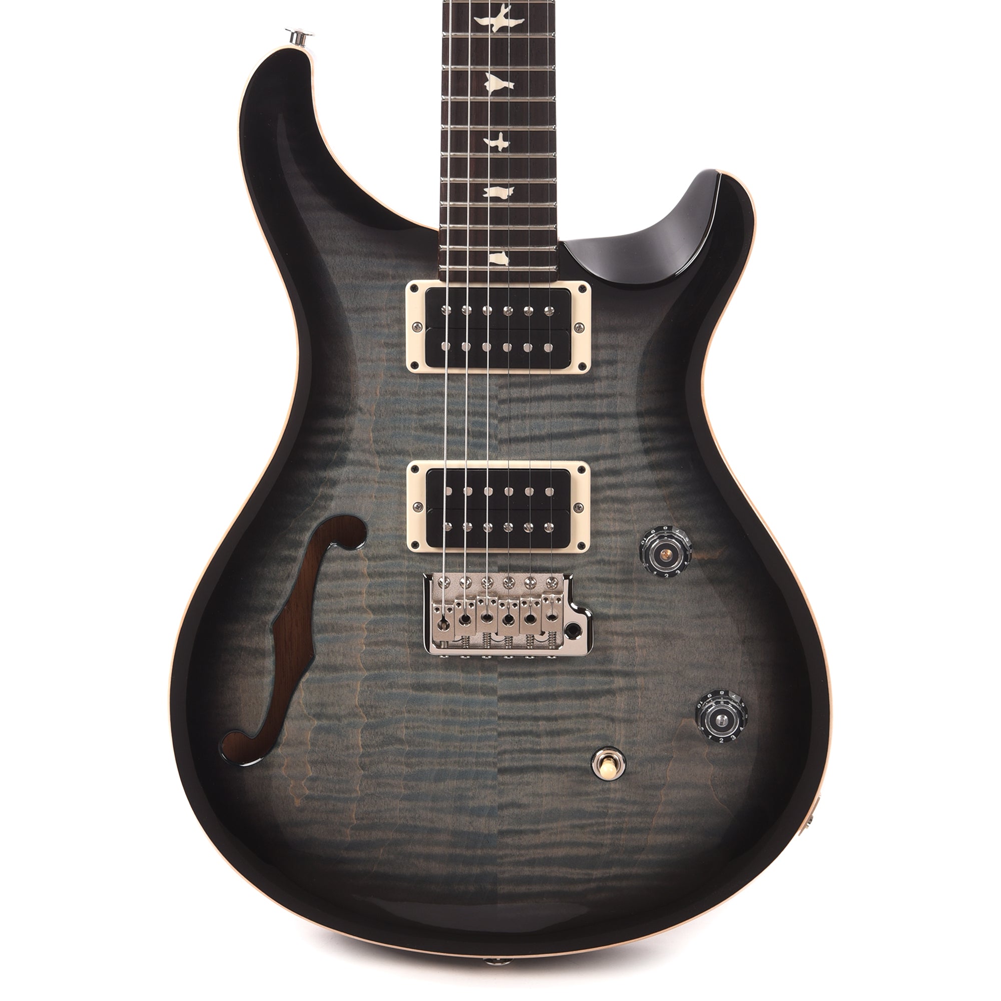 PRS CE 24 Semi-Hollow Faded Blue Smokeburst