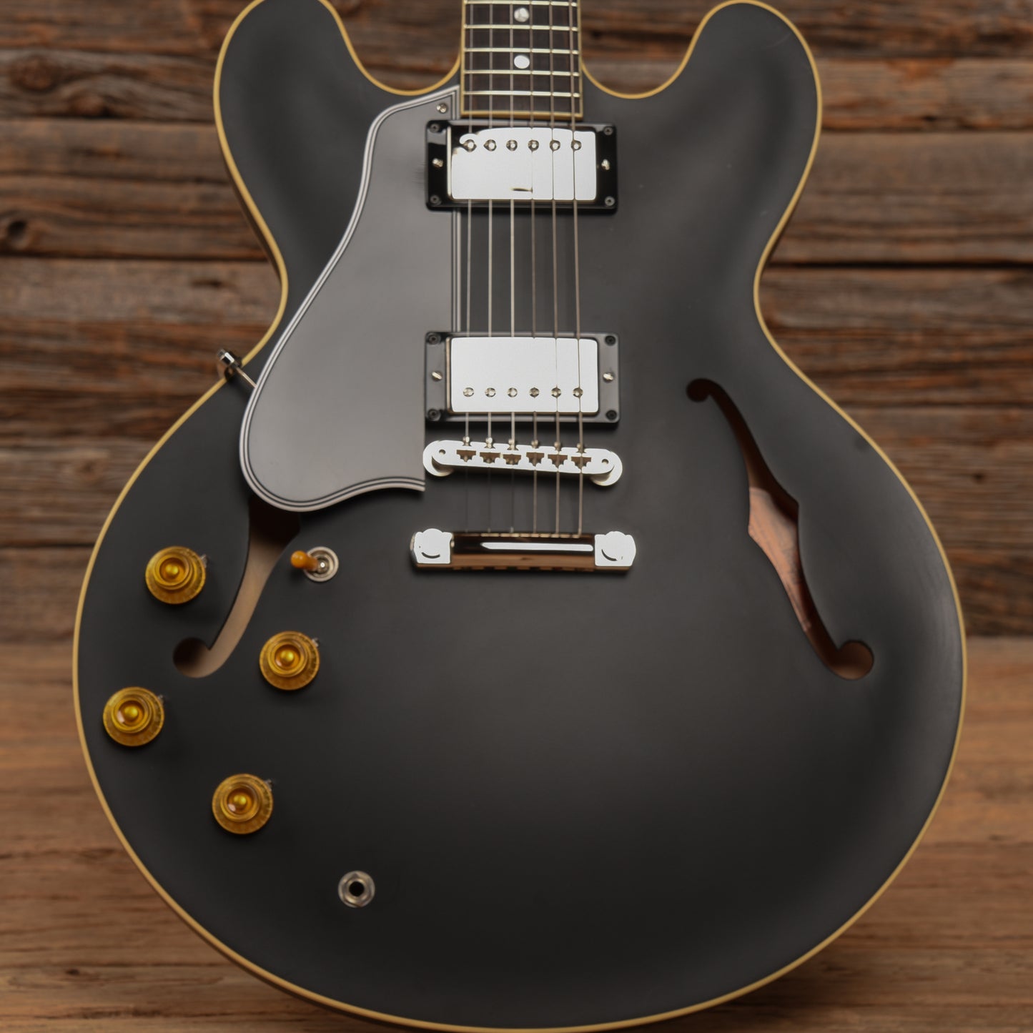 Gibson Custom '59 ES-335 Satin Satin Ebony 2019 LEFTY