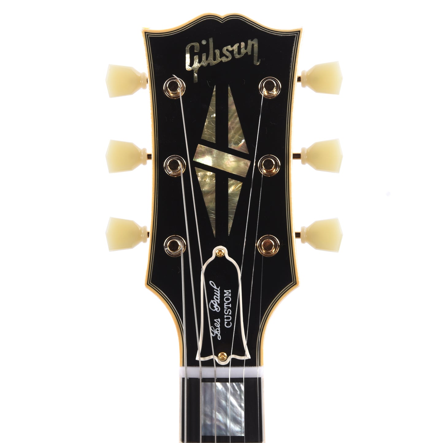 Gibson Custom Shop Murphy Lab 1957 Les Paul Custom Reissue 3-Pickup Ebony Light Aged w/Bigsby