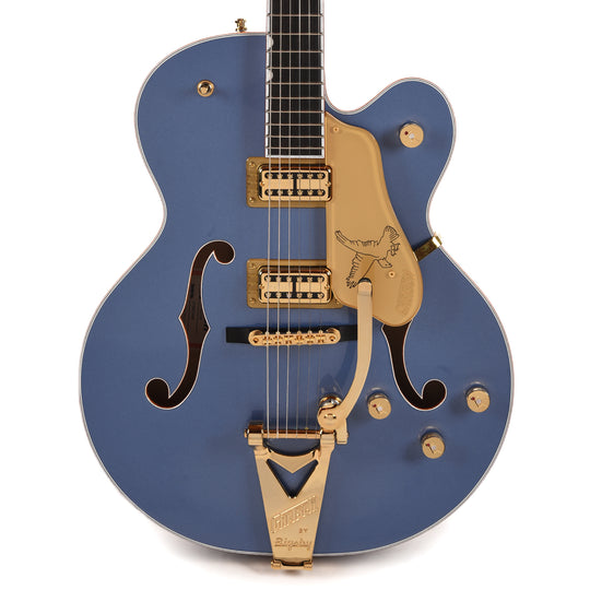 Gretsch Falcon Hollow Body with String-Thru Bigsby Cerulean Smoke