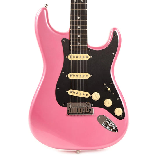 Fender American Ultra Stratocaster Bubble Gum Metallic w/Ebony Fingerboard & Anodized Black Pickguard