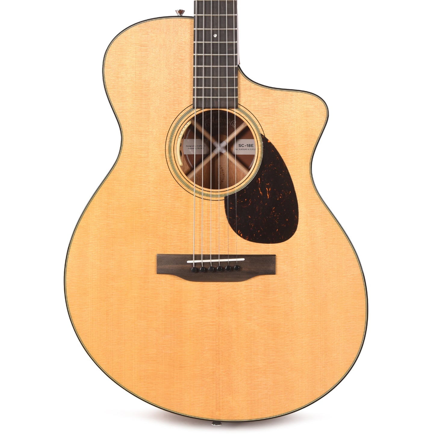 Martin Standard Series SC-18ELRB Spruce/Mahogany Natural