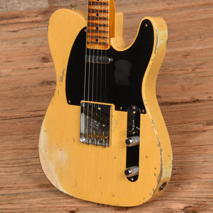 Fender Custom Shop '52 Telecaster Heavy Relic Aged Nocaster Blonde 2024