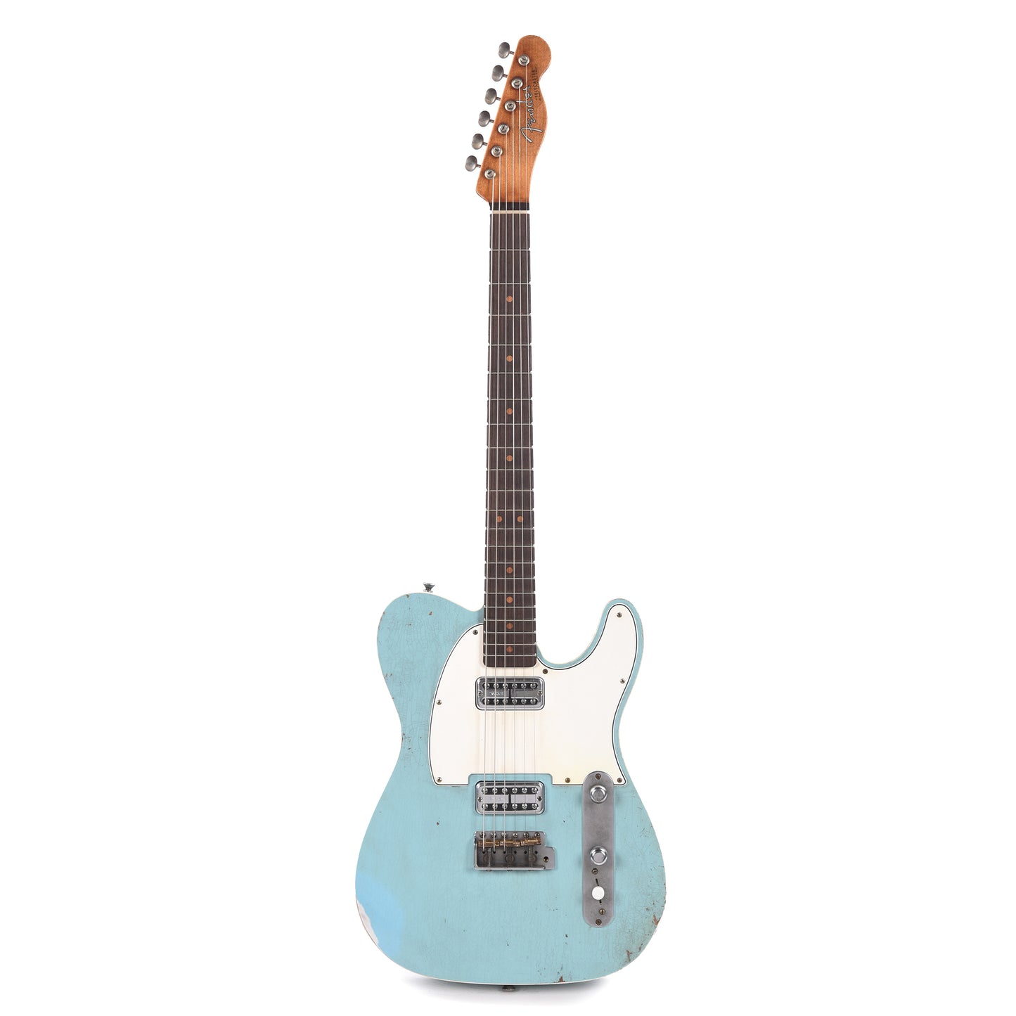 Fender Custom Shop 1962 Custom Telecaster Relic Aged Daphne Blue Apprentice Built by Ron Jessurun