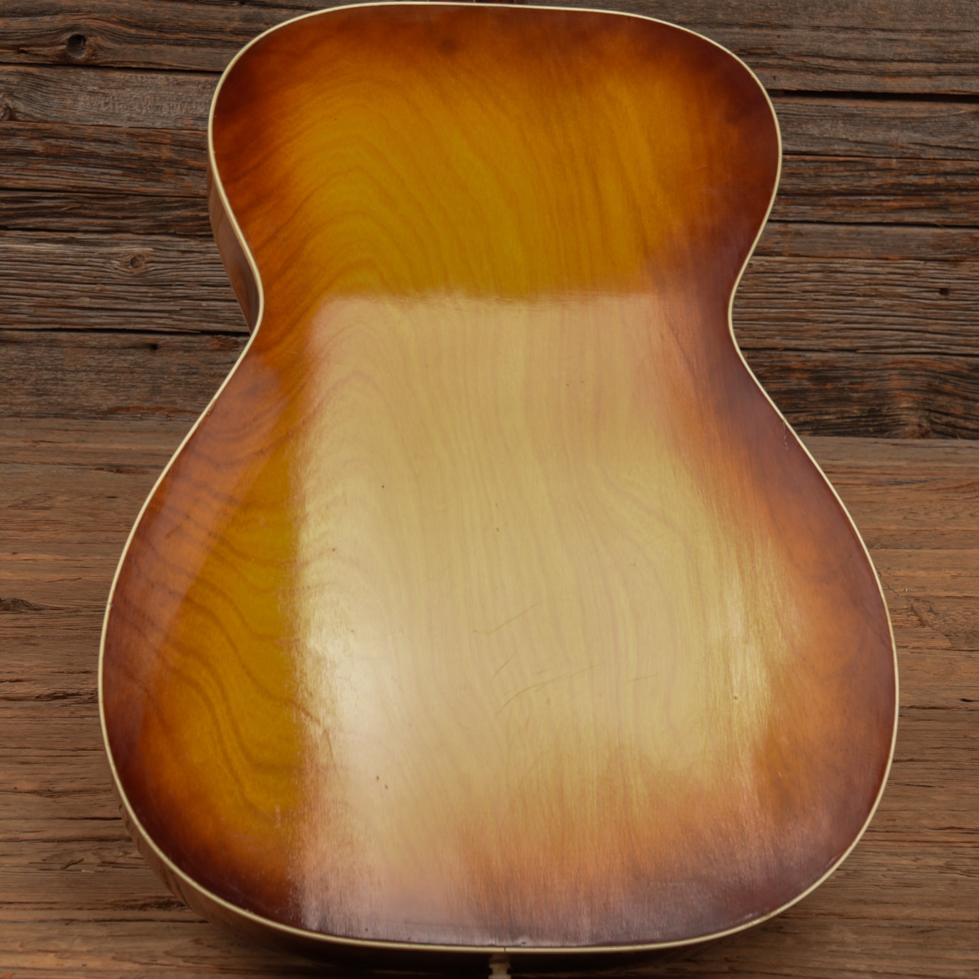 Harmony H-167 X-Brace Conversion Sunburst 1970