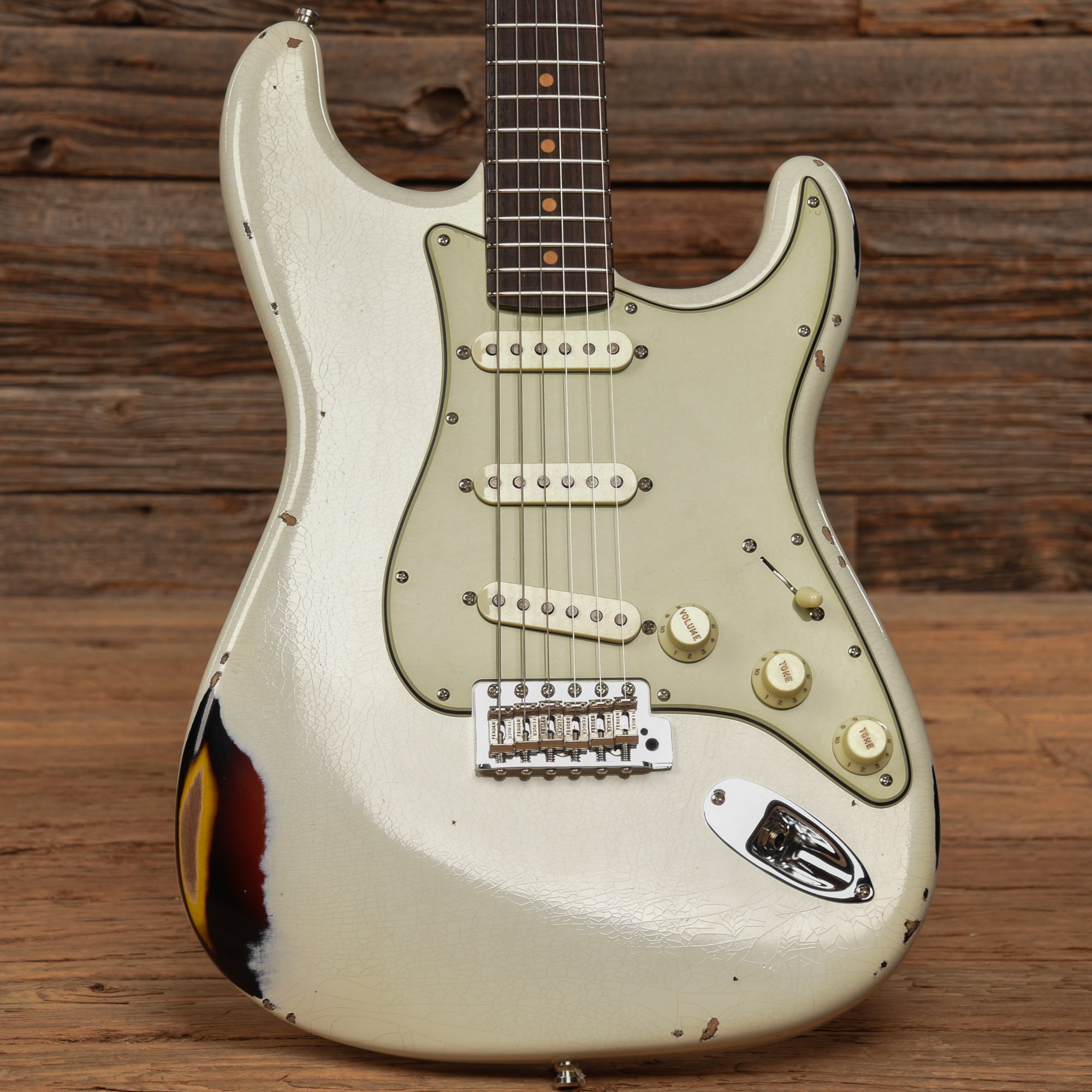 Fender SW GT11 60 Stratocaster Relic Olympic White 2024