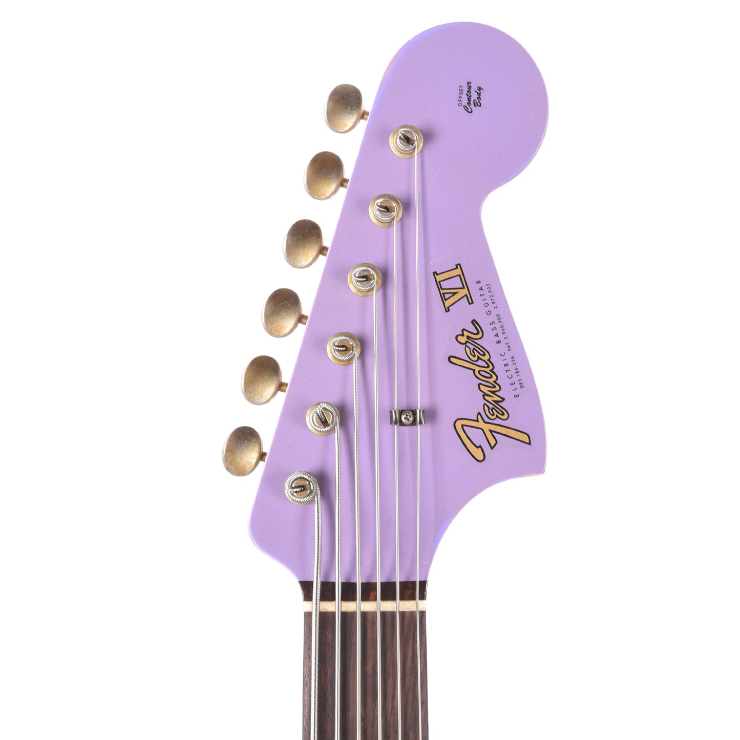 Fender Custom Shop 1962 Bass VI Journeyman Relic Aged Lavender