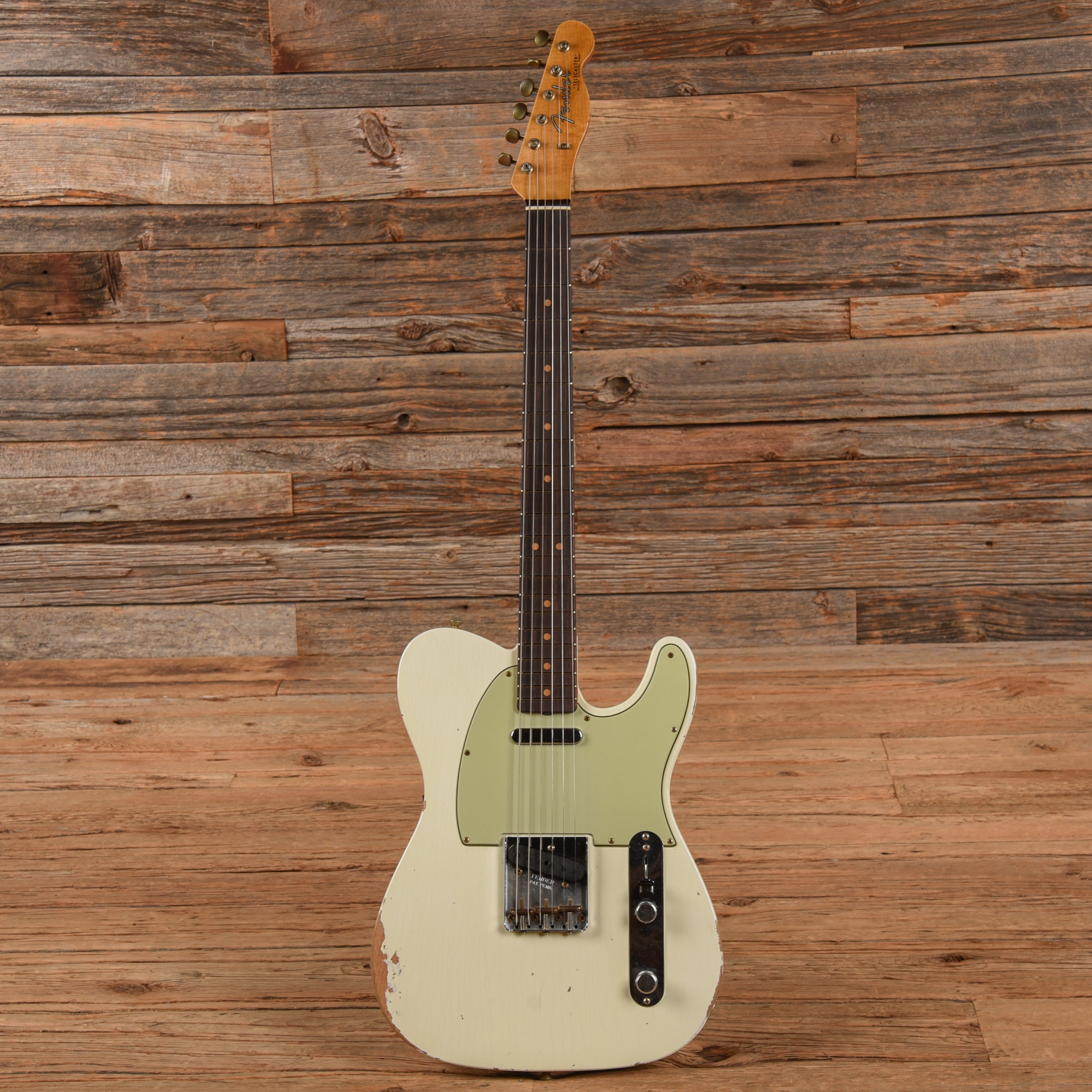 Fender Custom Shop 63 Telecaster Relic Classic White 2024