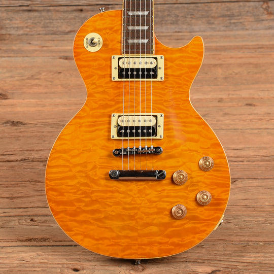 Epiphone Les Paul Classic Quilt Top Amber 2005