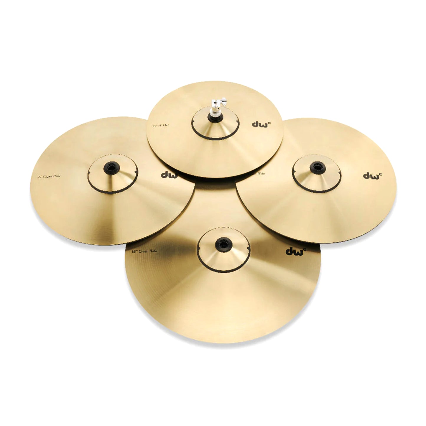 DW DWe Cymbal Pack (18/16/16/14)