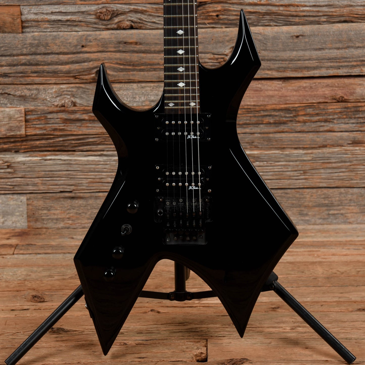 B.C. Rich Warlock NT Black  LEFTY