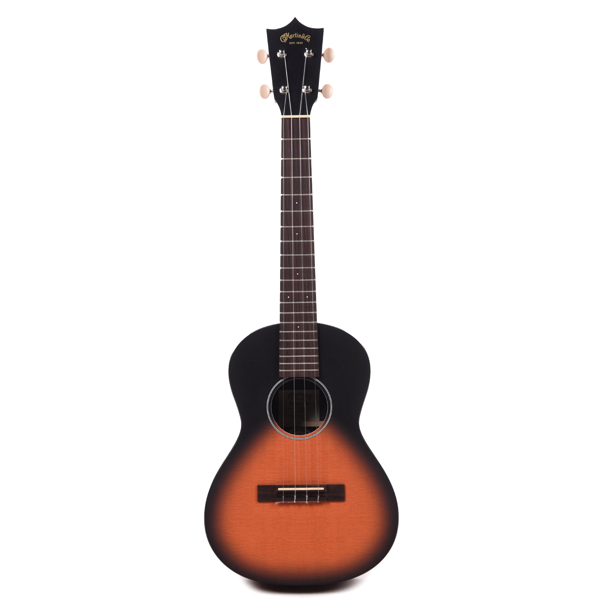 Martin X Series 0X Tenor Ukulele Sunset Pattern HPL/Figured Mahogany HPL LEFTY