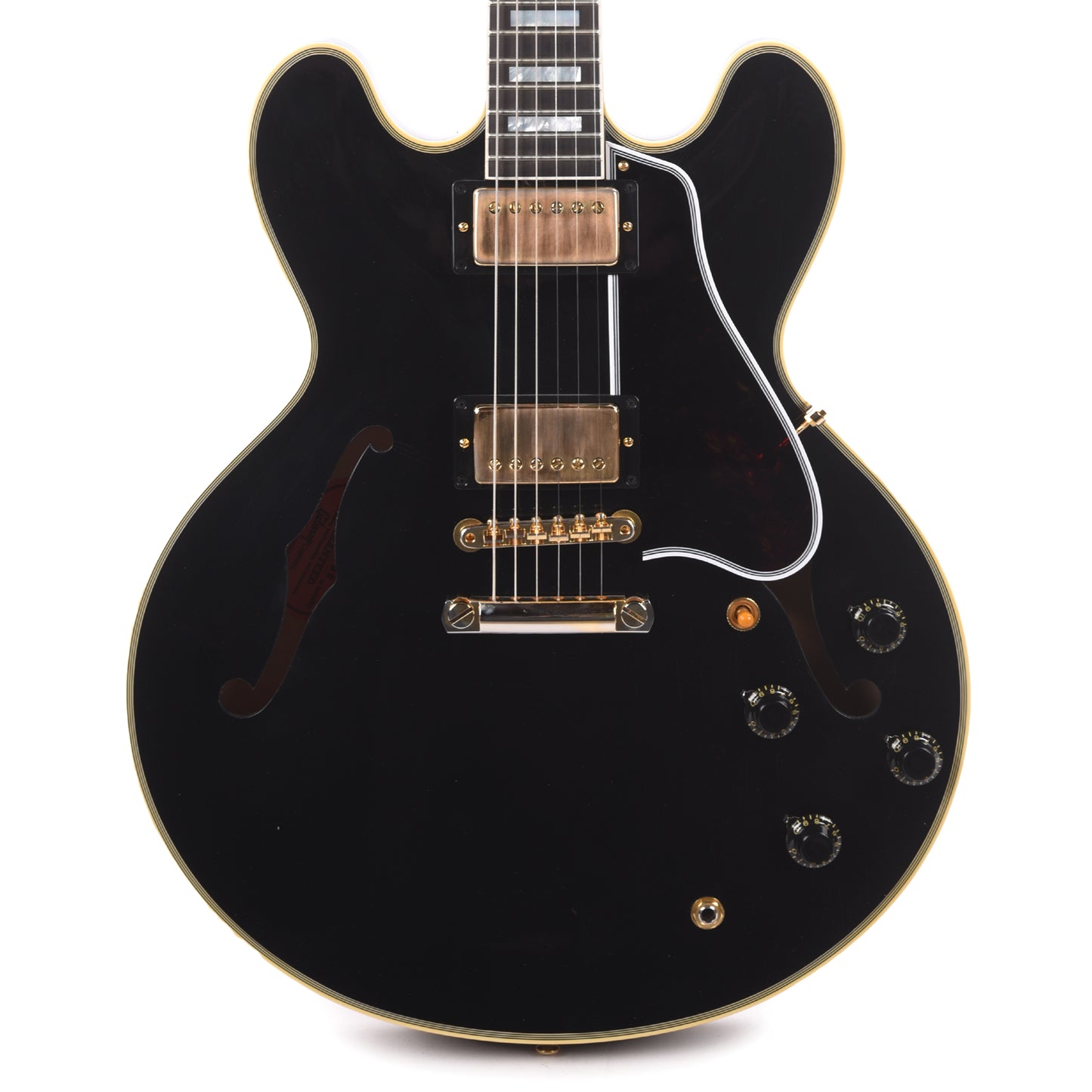 Gibson Custom Shop Murphy Lab 1959 ES-355 Reissue Ebony Ultra Light Aged w/Stop Bar