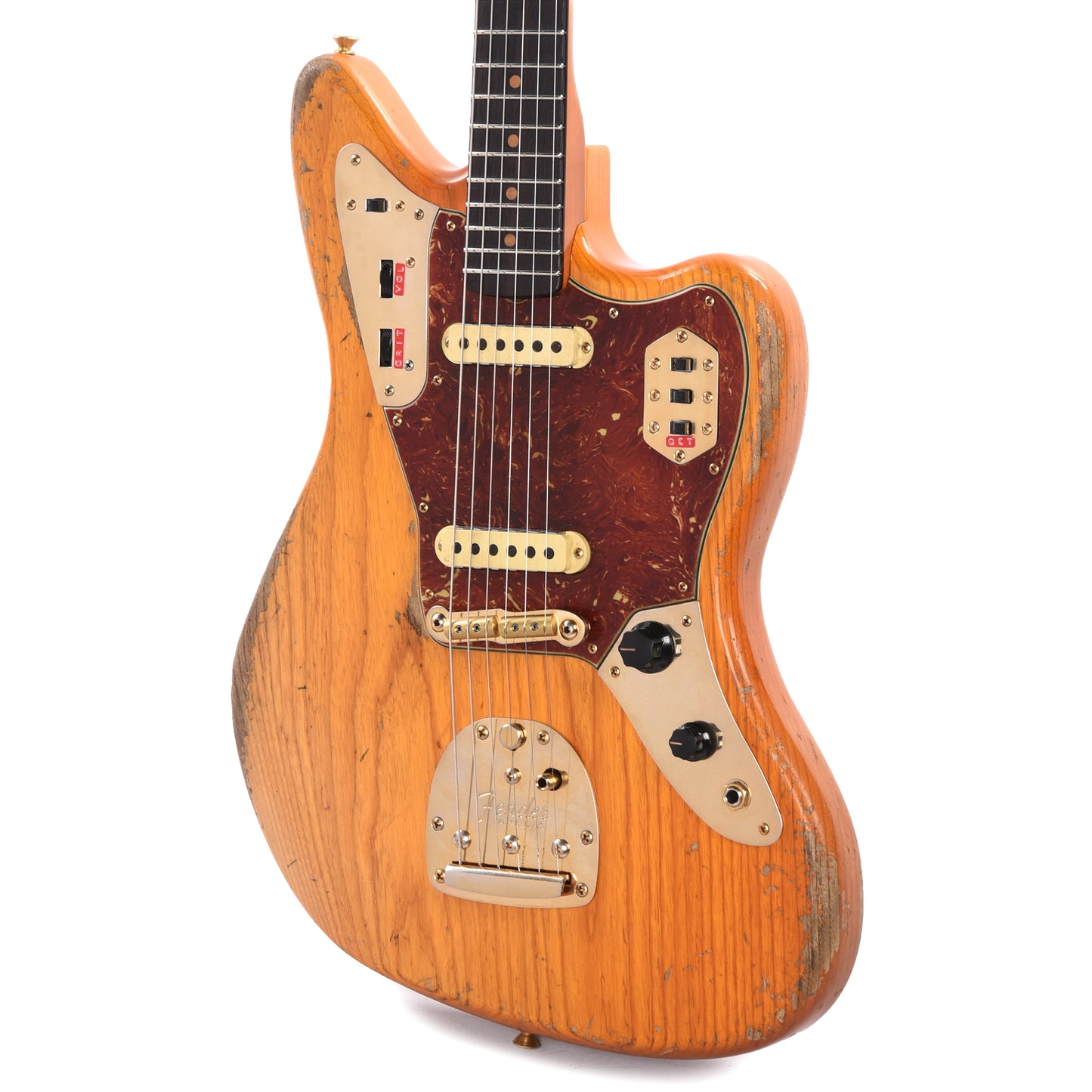 Fender Custom Shop 1962 Jaguar Relic Super Aged Natural Blonde Master Built by Levi Perry