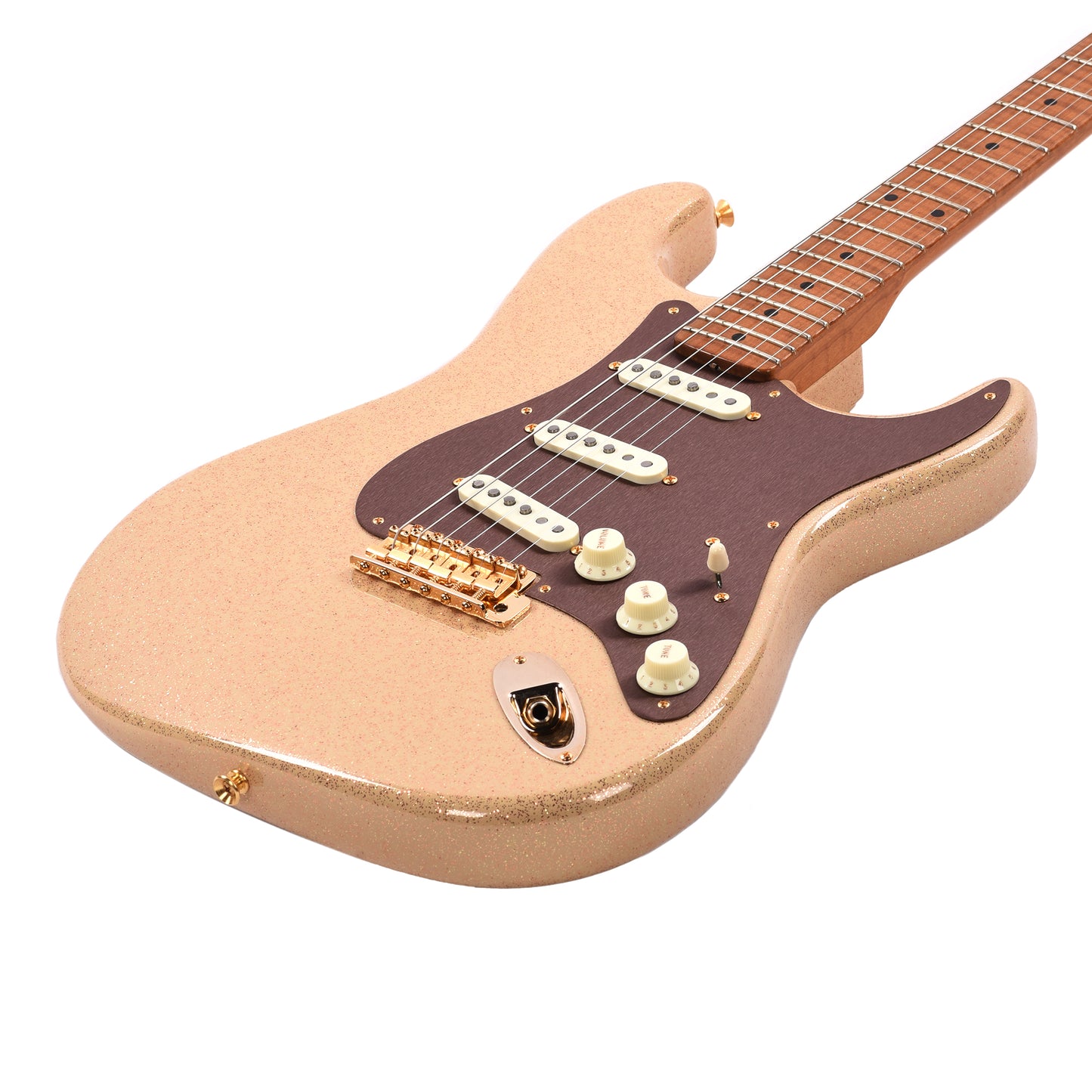 Fender Custom Shop 1959 Stratocaster NOS Mojave Sand Sparkle Master Built by Jason Smith w/Roasted Maple Neck