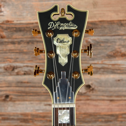 D'Angelico Deluxe DC Satin Black 2016