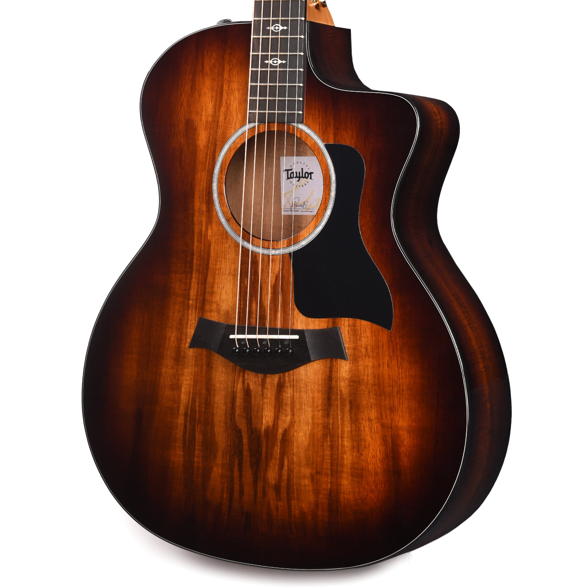 Taylor 224ce-K Deluxe Grand Auditorium Hawaiian Koa Shaded Edgeburst ES2 Factory B-Stock