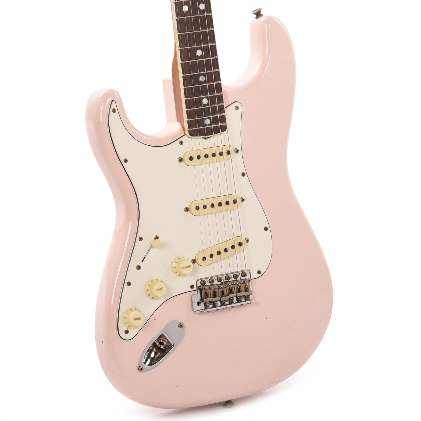 Fender Custom Shop 1965 Stratocaster "Chicago Special" LEFTY Journeyman Faded Shell Pink w/Roasted Bound Neck