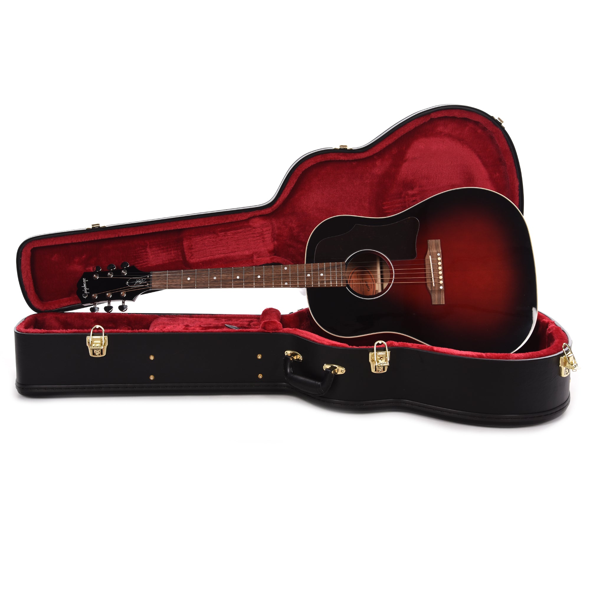 Epiphone Inspired by Gibson Slash J-45 Vermillion Burst