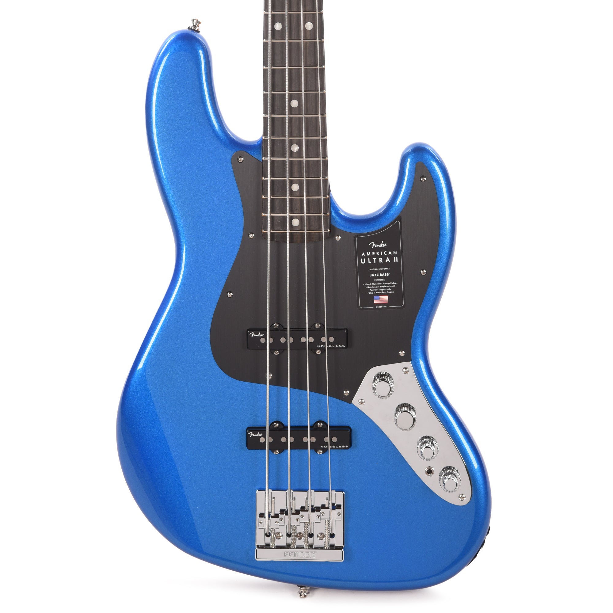 Fender American Ultra II Jazz Bass Noble Blue