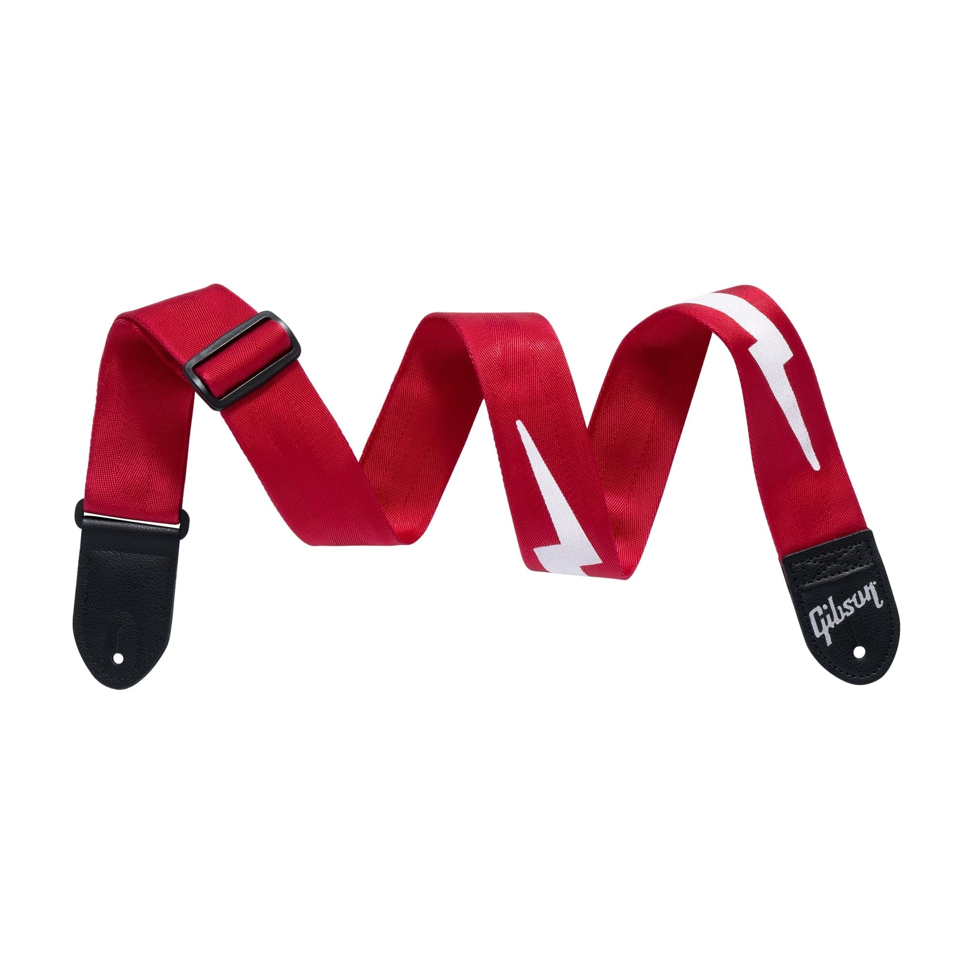 Gibson The Lightning Bolt Seatbelt Strap Red