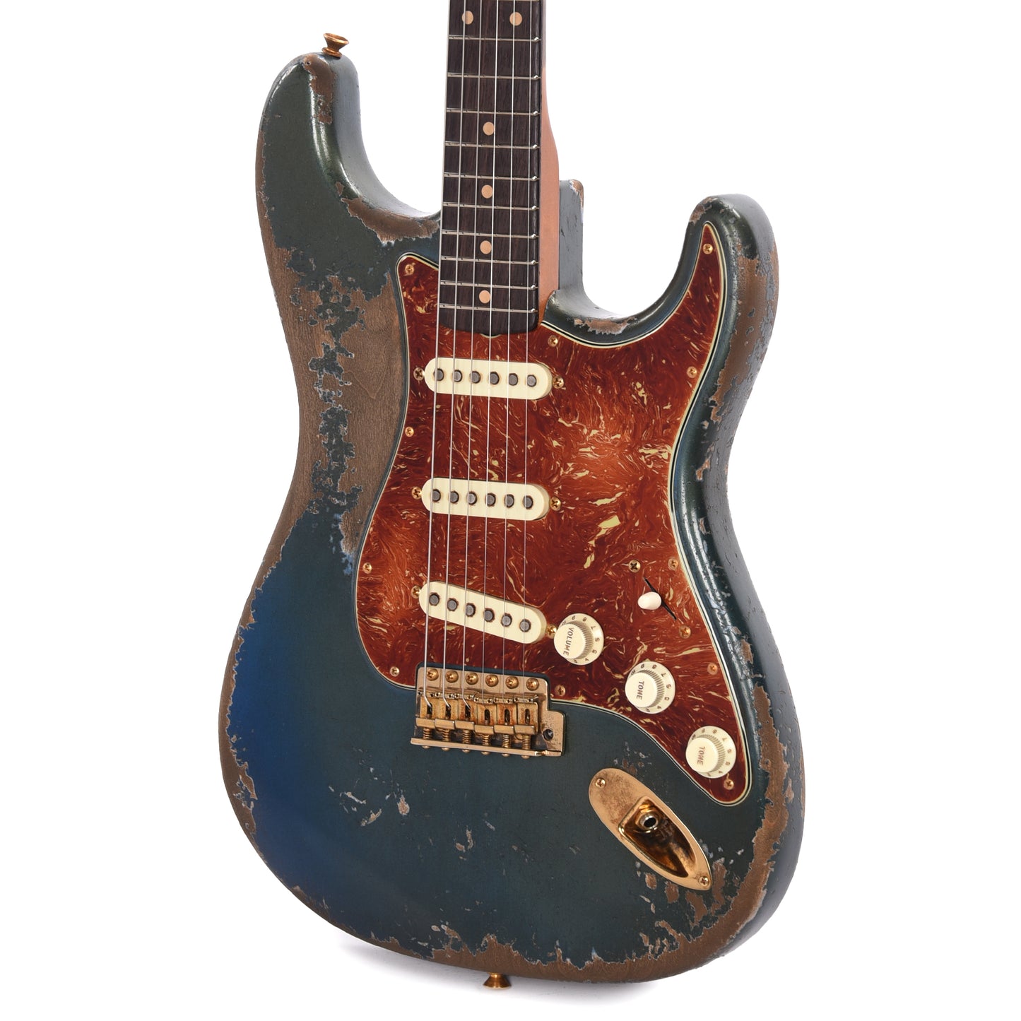 Fender Custom Shop 1960 Stratocaster Heavy Relic Dark Lake Placid Blue Master Built by Dale Wilson