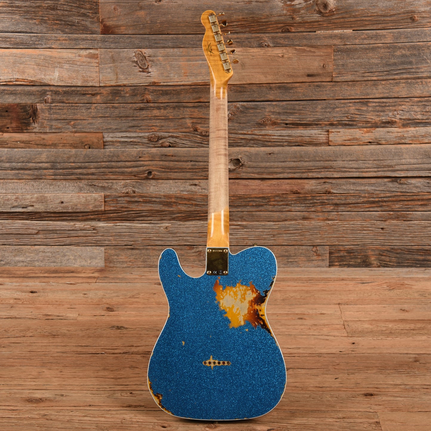 Fender Custom Shop Wildwood 10 59 Telecaster Relic Blue Sparkle 2022