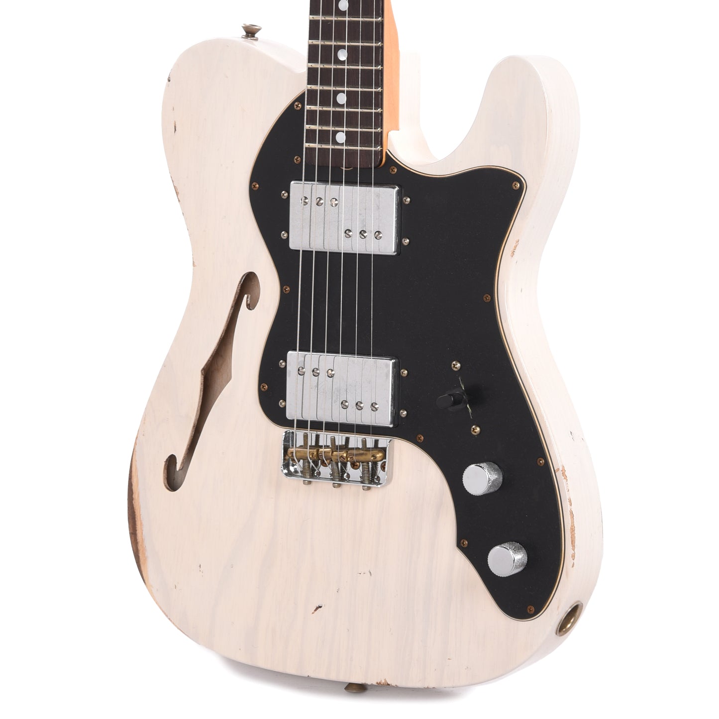 Fender Custom Shop Limited Edition 1964 "Bobbed" Telecaster Thinline Relic Aged White Blonde