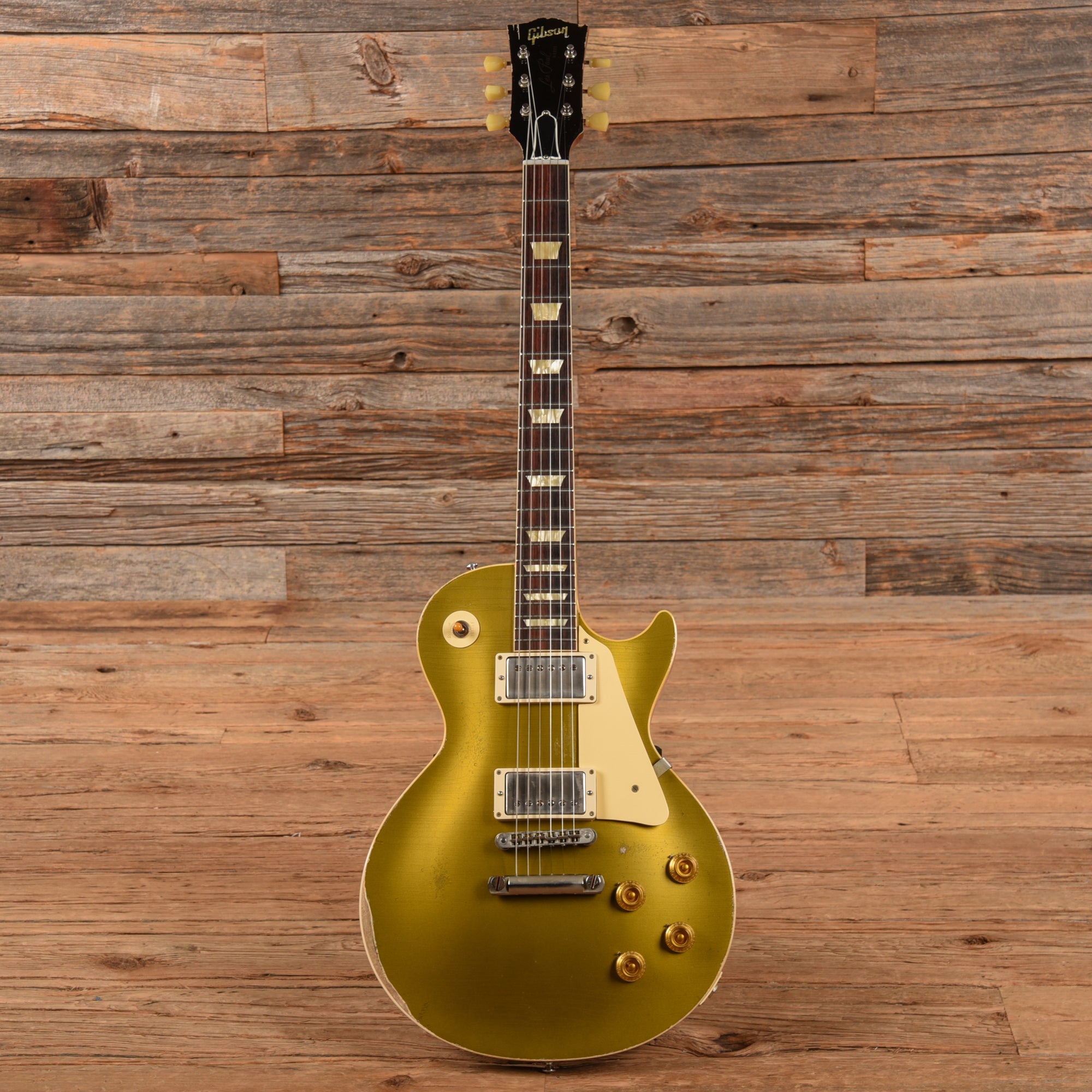 Gibson Custom Murphy Lab 57 Les Paul Goldtop Super Heavy Relic Goldtop