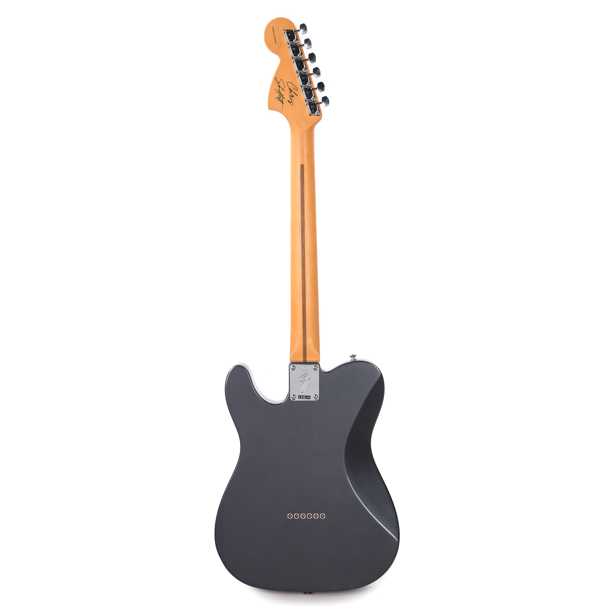 Fender Artist Limited Edition Chris Shiflett Cleaver Telecaster Deluxe Charcoal Frost Metallic