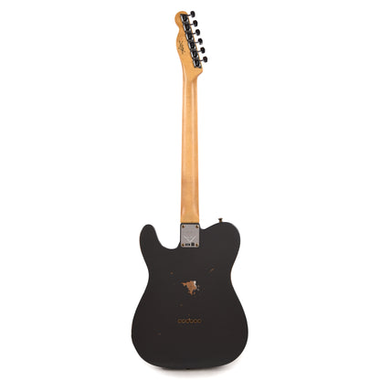 Fender Custom Shop Limited Edition "Bobbed" Telecaster Thinline Relic Super Aged Charcoal Frost Metallic