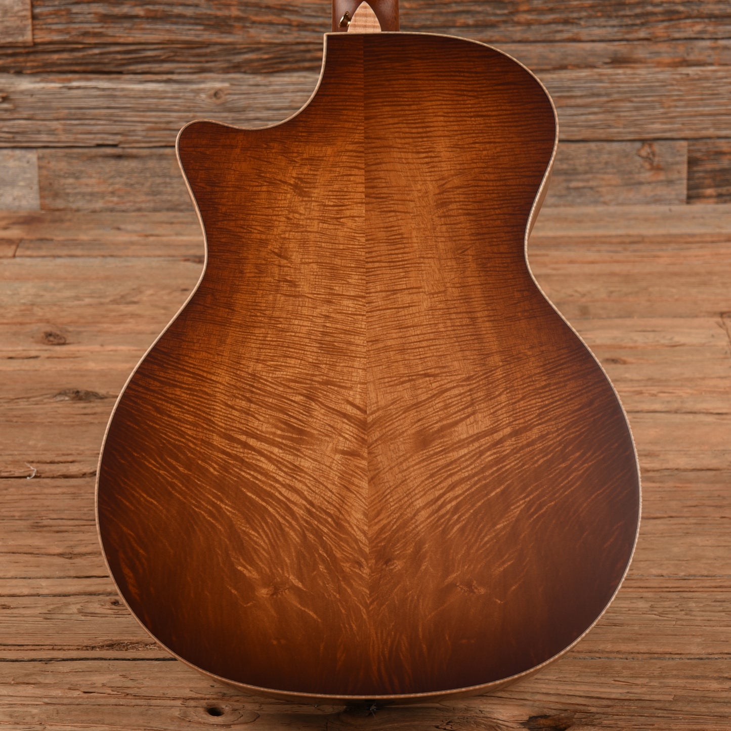 Taylor Custom Grand Auditorium Master Grade Koa w/Figured Maple Binding & Bouquet Inlay Satin Shaded Edgeburst 2022