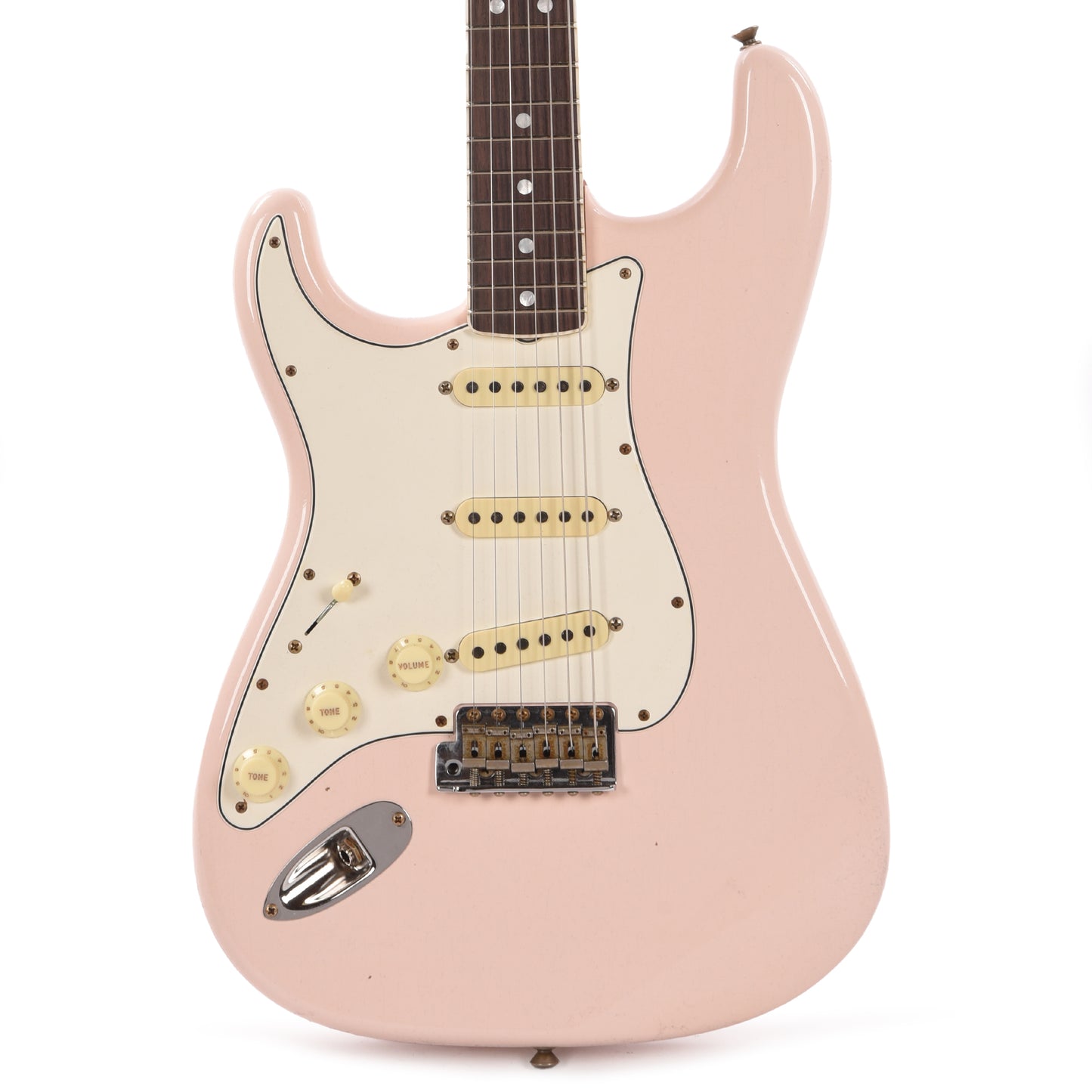 Fender Custom Shop 1965 Stratocaster "Chicago Special" LEFTY Journeyman Faded Shell Pink w/Roasted Bound Neck