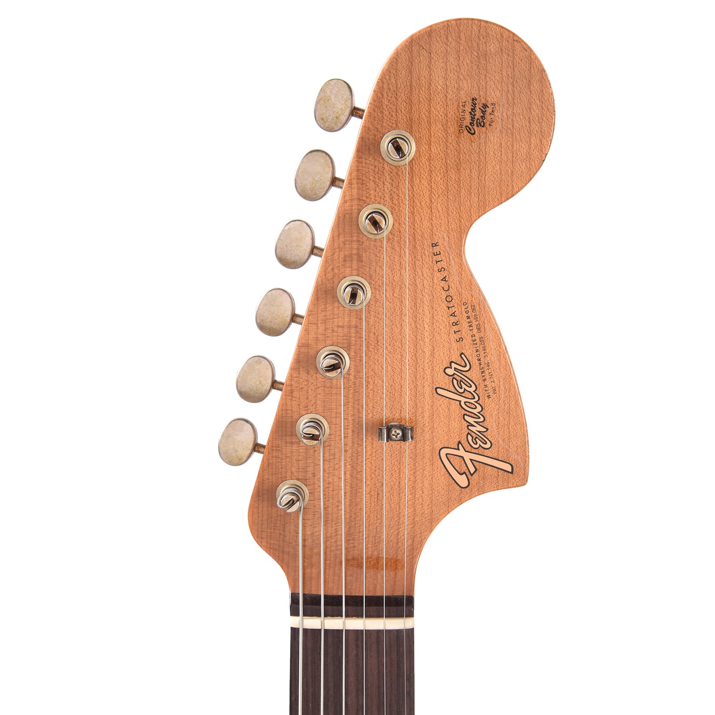 Fender Custom Shop LTD Roasted Big Head Stratocaster Relic Faded Aged Sherwood Metallic