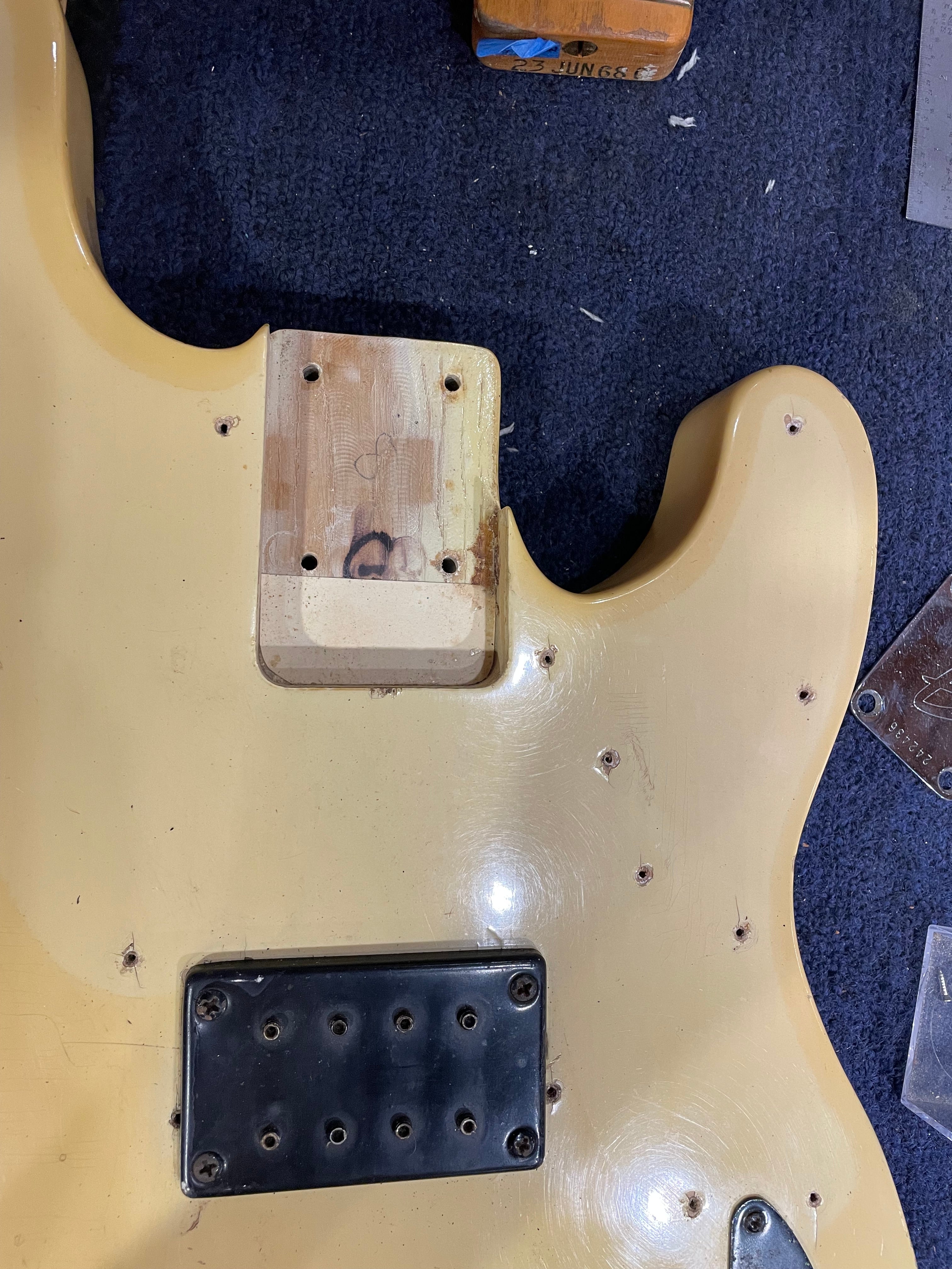 Fender Telecaster Bass Blonde 1968