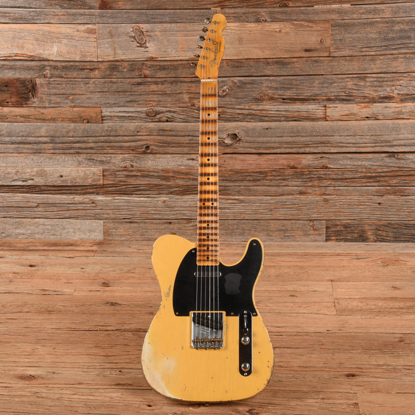 Fender Custom Shop '52 Telecaster Heavy Relic Aged Nocaster Blonde 2024