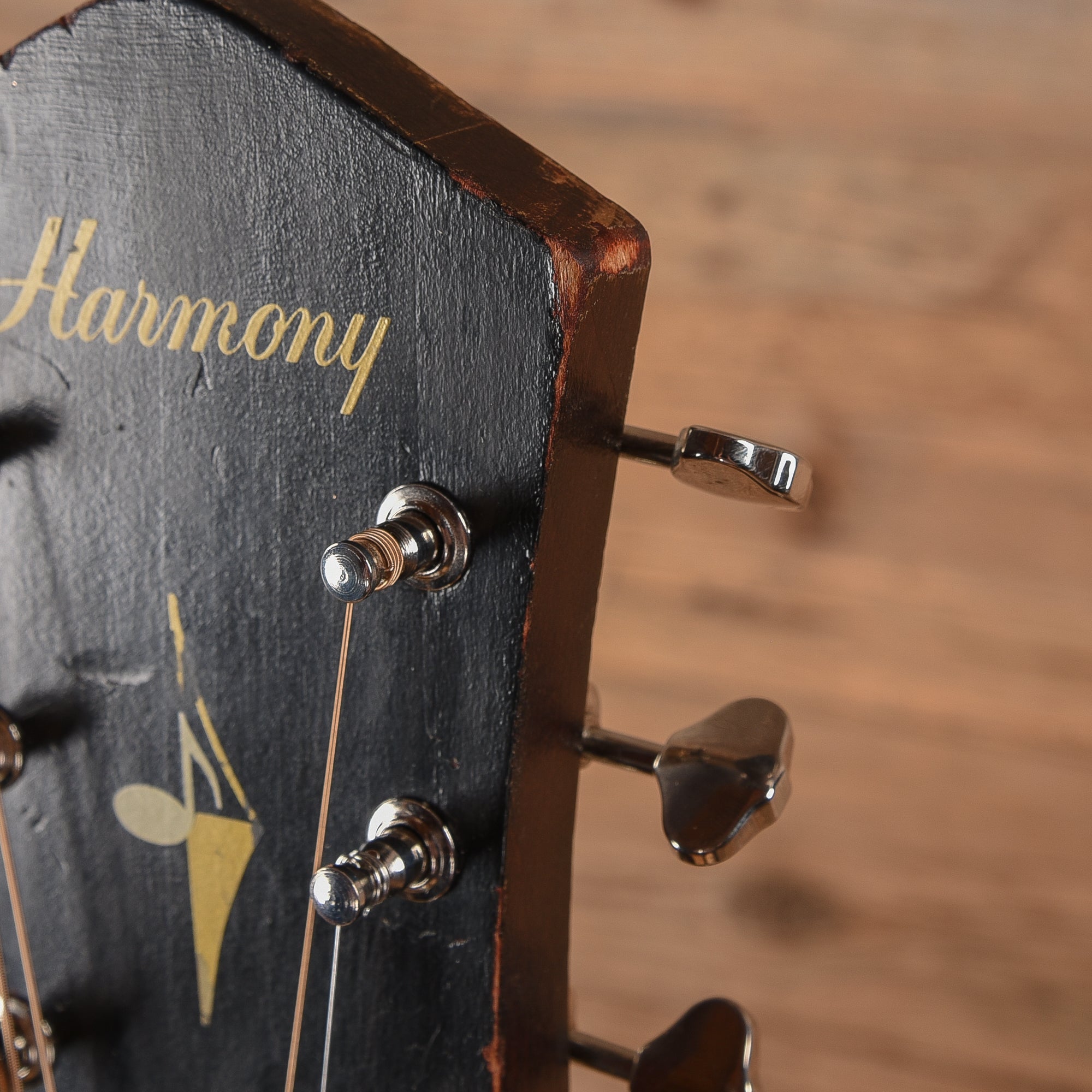 Harmony H168 X-Brace Conversion Natural 1960s