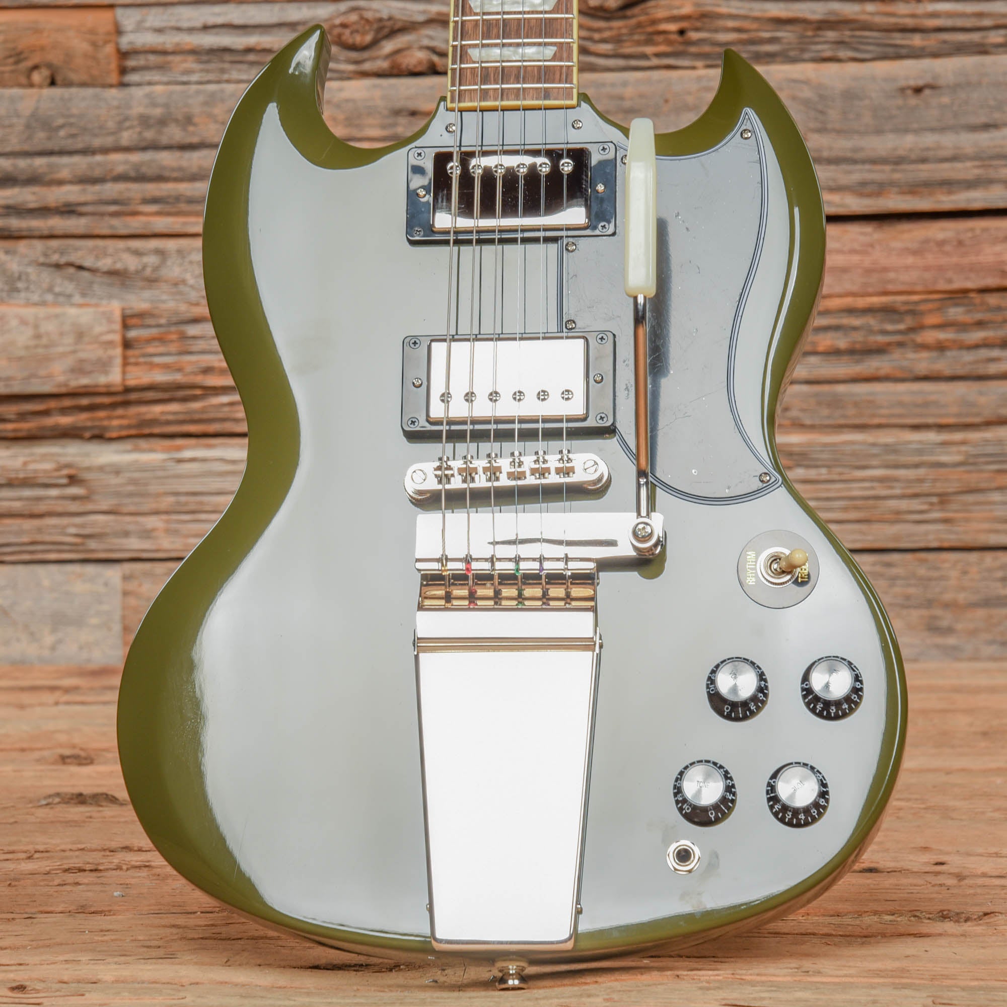 Epiphone SG Standard 61 w/ Maestro Olive 2021