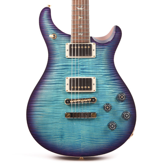 PRS Wood Library McCarty 594 10-Top Flame Aquableux Purple Burst w/Figured Stained Maple Neck & Brazilian Rosewood Fingerboard