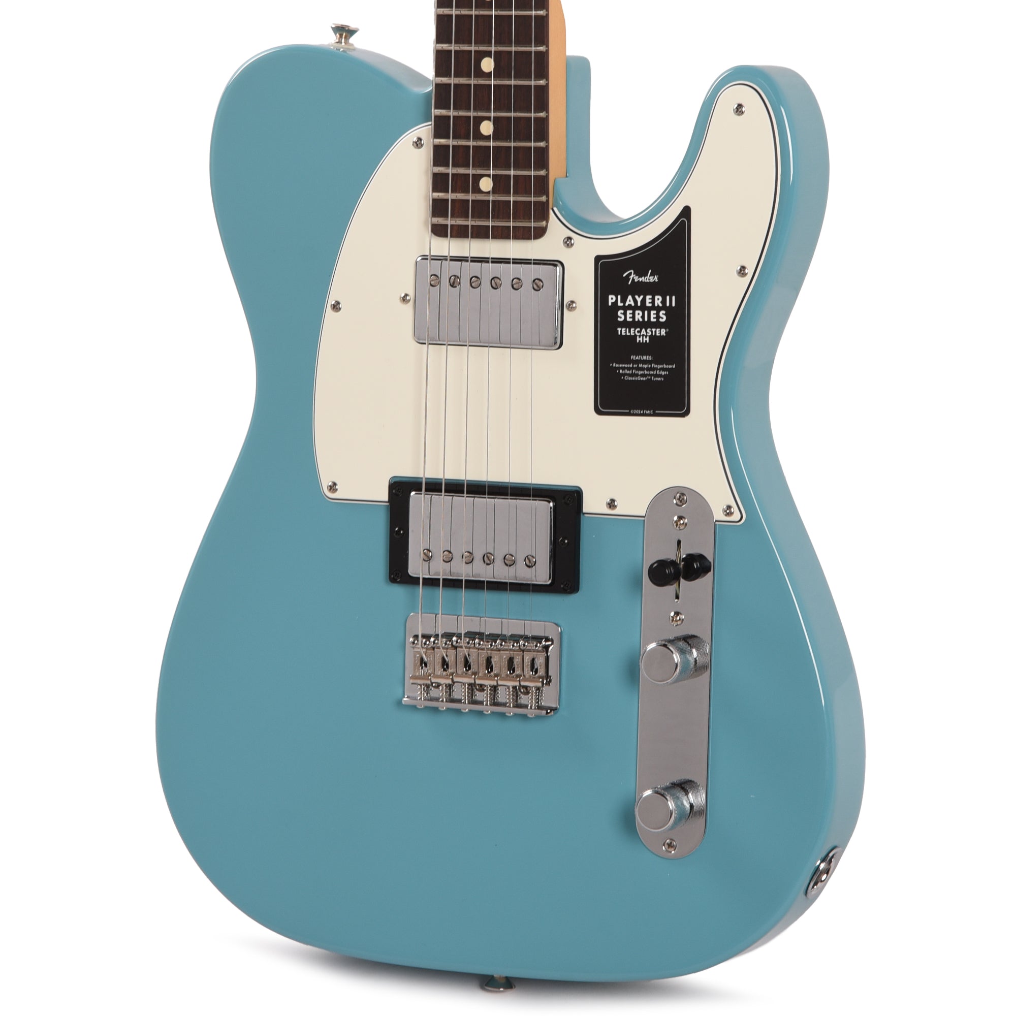 Fender Player II Telecaster HH Aquatone Blue