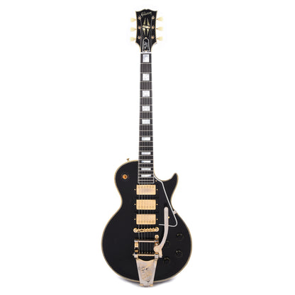 Gibson Custom Shop Murphy Lab 1957 Les Paul Custom Reissue 3-Pickup Ebony Light Aged w/Bigsby