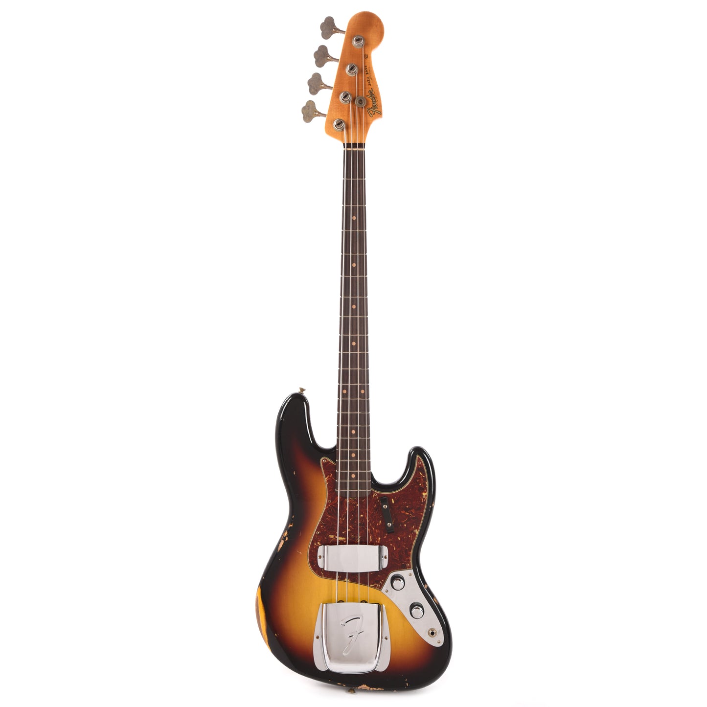 Fender Custom Shop 1962 Jazz Bass Relic 3-Color Sunburst