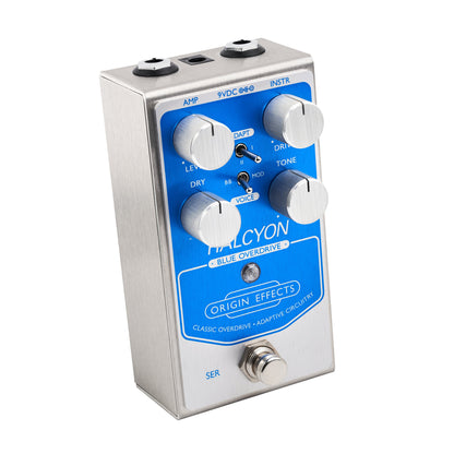 Origin Effects Halcyon Blue Overdrive Pedal